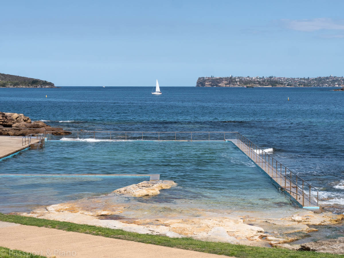 An image of Fairlight Pool-What a view!