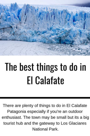 An image of Perito Moreno Glacier and snippet from the post Best things to do in El Calafate.