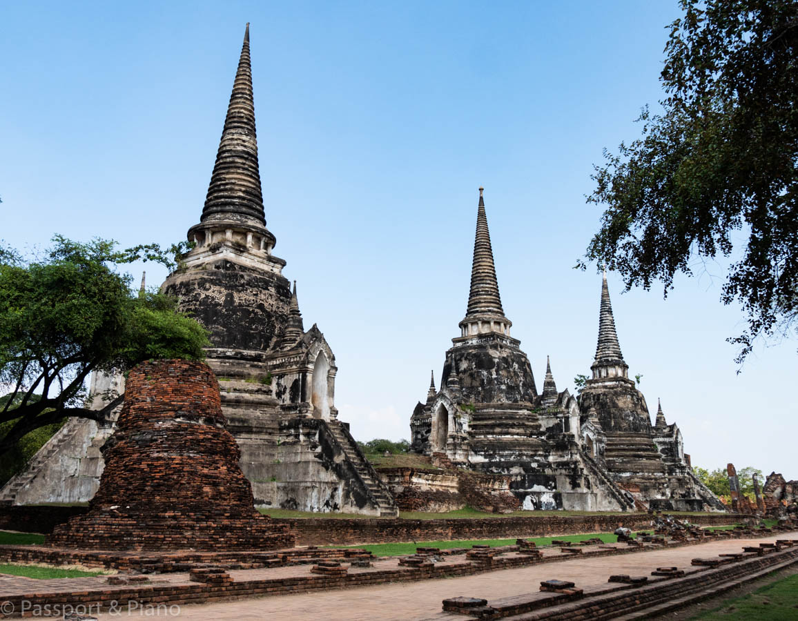 An image of Wat Phra Si Sanphet, one of the best places to visit in Thailand