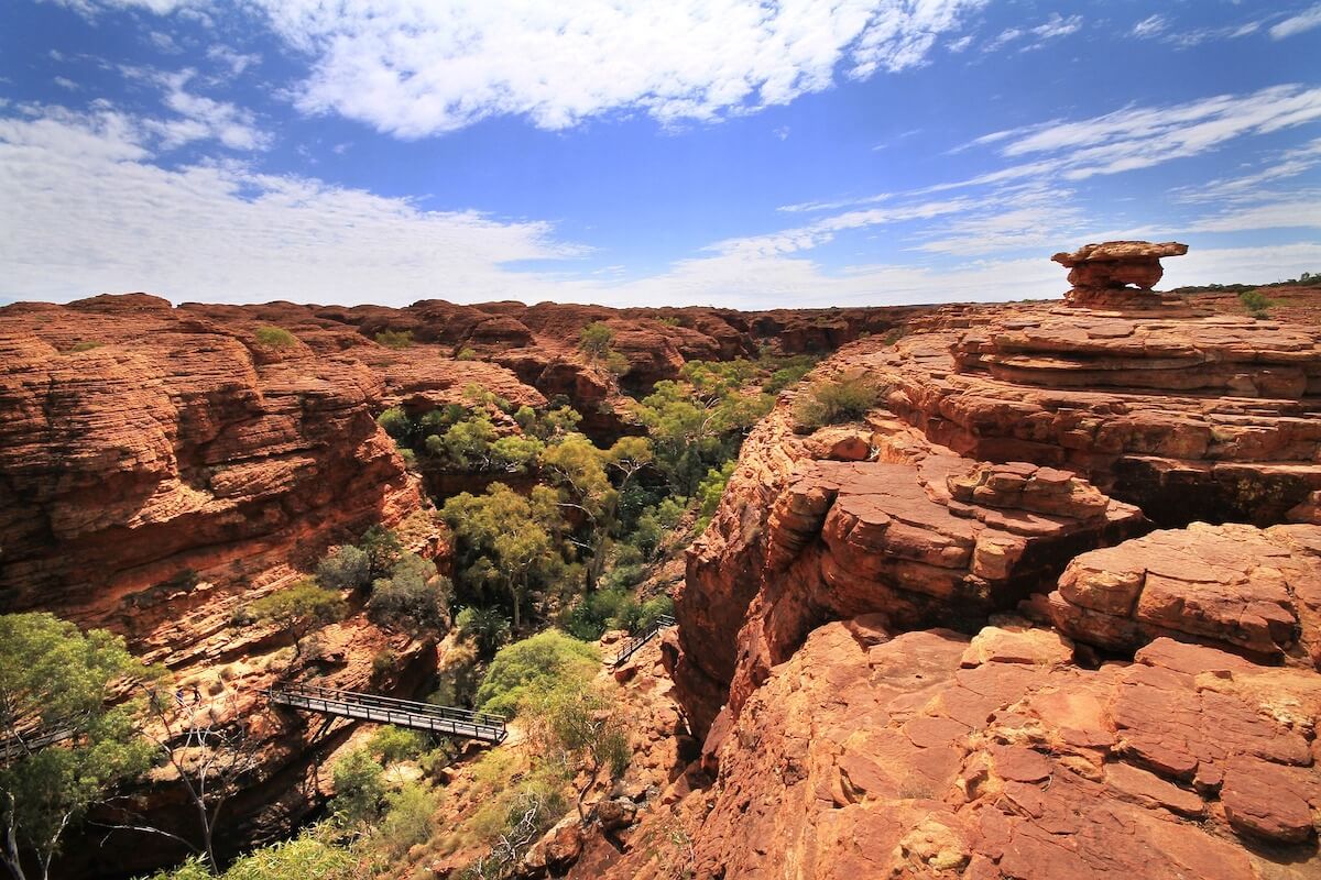 An image of Kings Canyon a Northern Territory Landmark