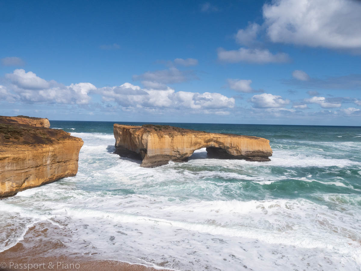 An image of London Bridge one of the Great Ocean Road Must see sights