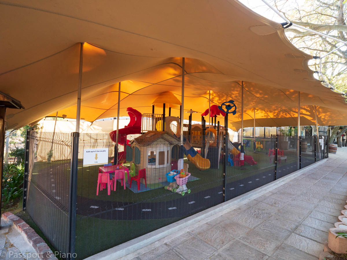 An image of the Play area at Franschhoek Cellar Wine Estate
