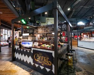 An image of one of the food stalls inside the Cape Town Victoria Food Market