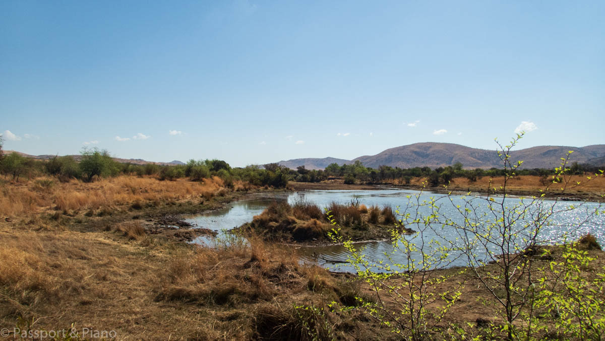 An image of the Makorwane Dam