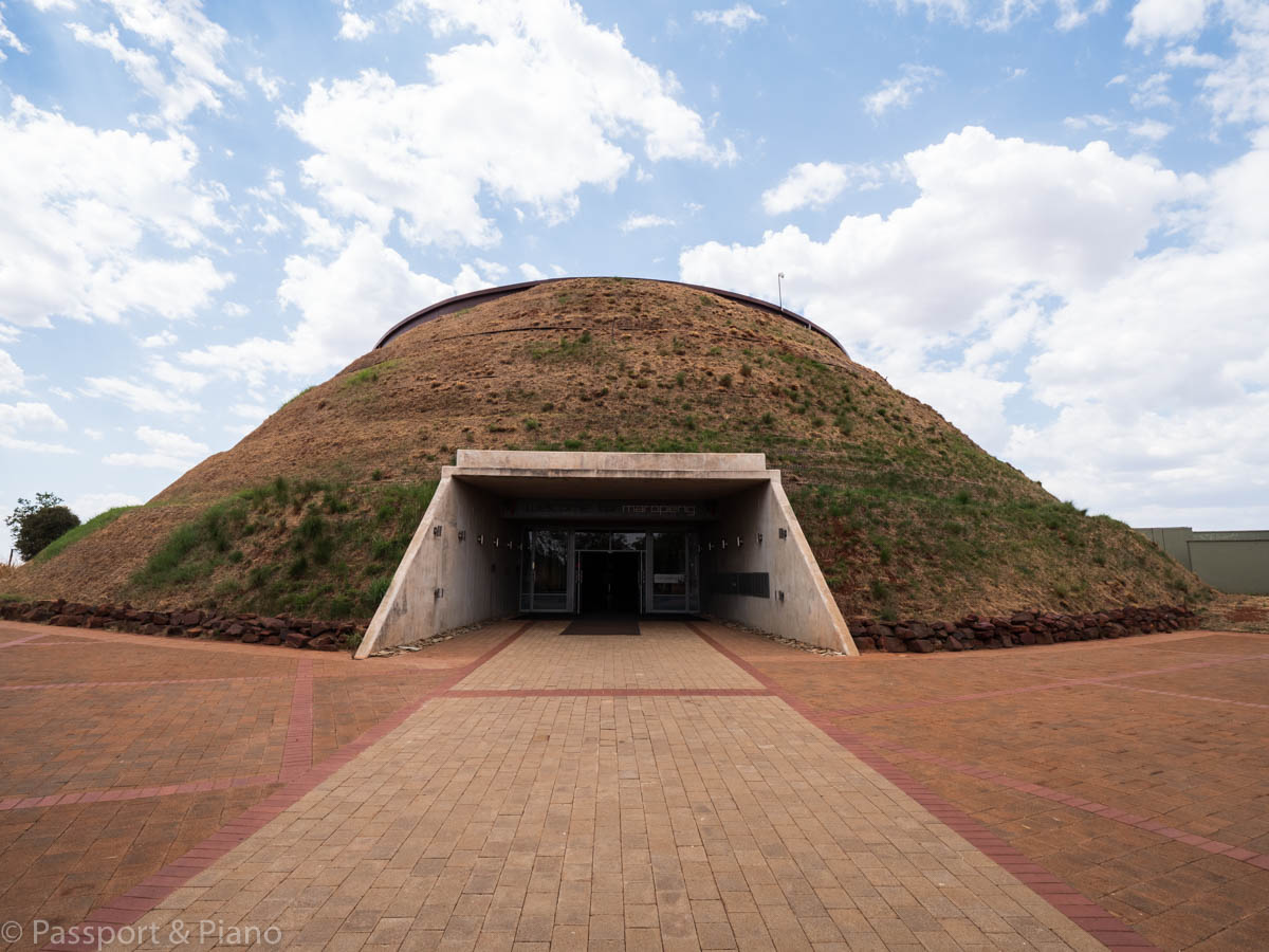An image of the Maropeng Visitors centre one of the best day tours johannesburg