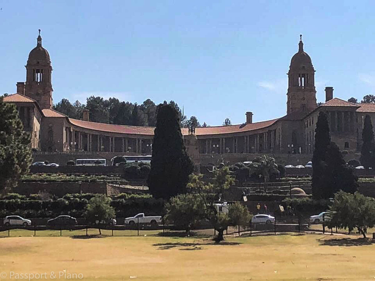 An image of the Union Buildings in Pretoria on day trips in gauteng