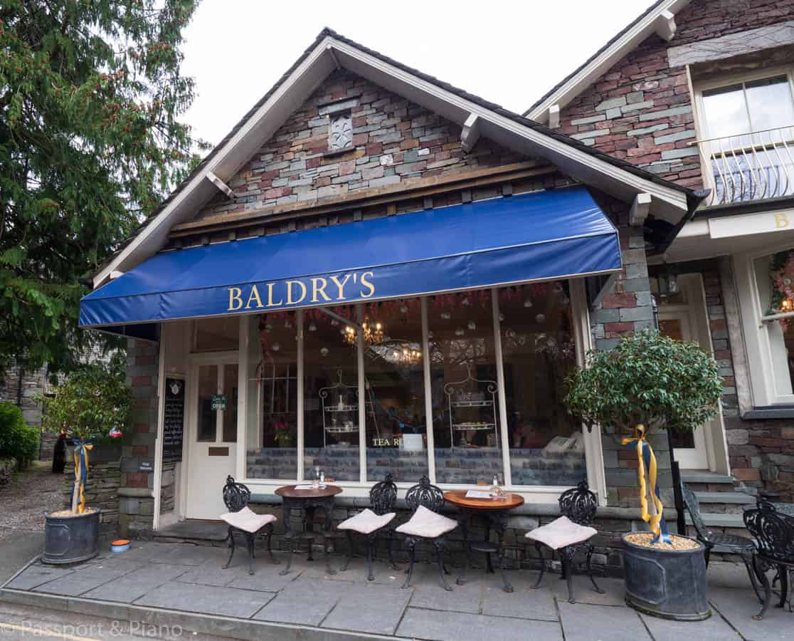 An image of Baldry's one of the places to eat Grasmere