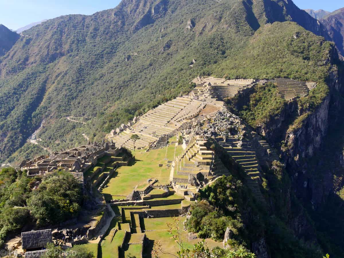 An image of Ollantaytambo ruins Peru