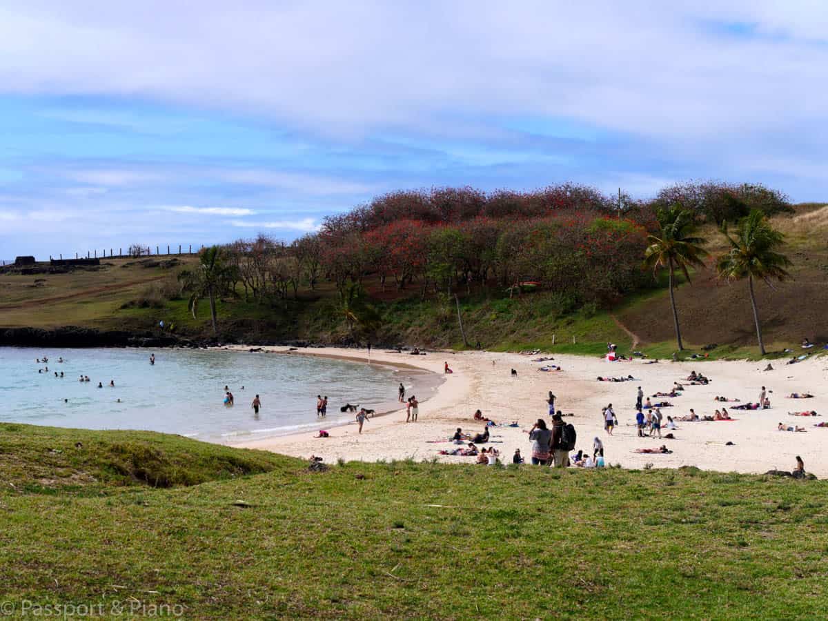 An image of Anakena Beach-Rapa Nui travel
